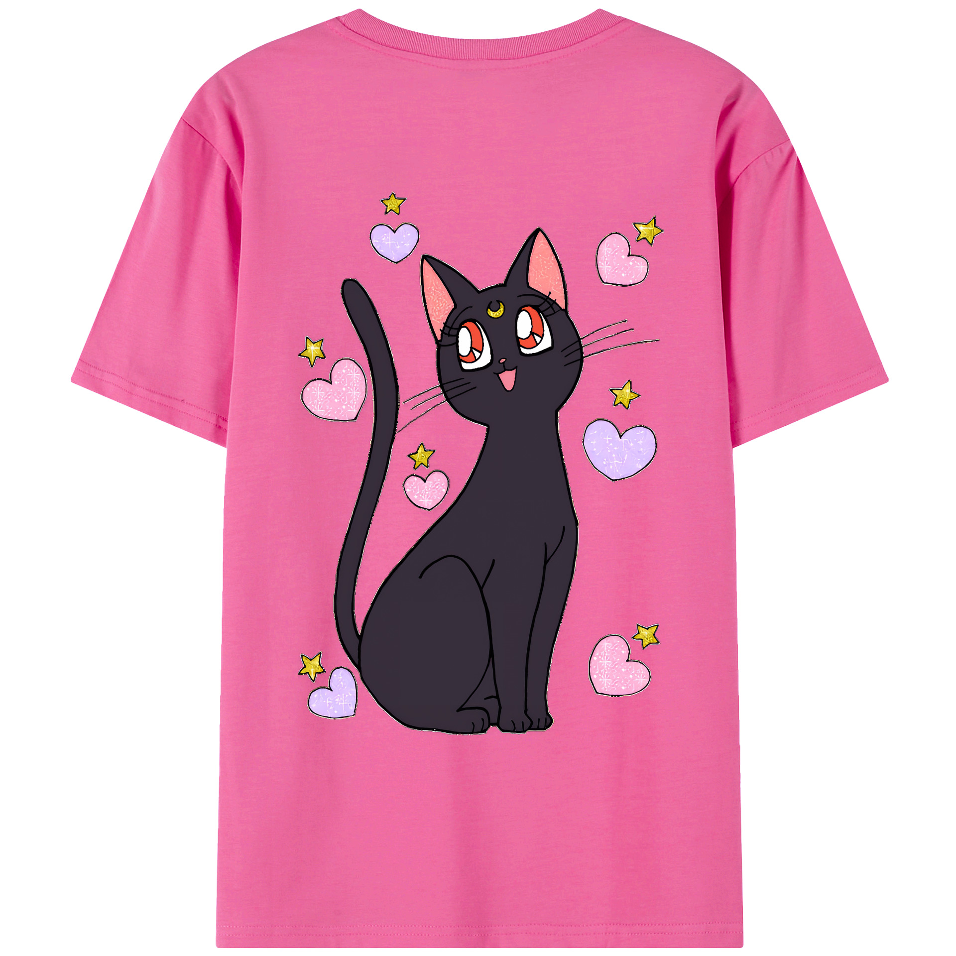 （画像用） 美少女戦士セーラームーン Sailor Moon レディース半袖Tシャツ(バックプリント)